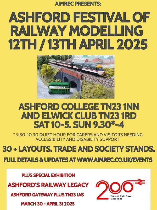 Ashford Festival of Railway Modelling 2025