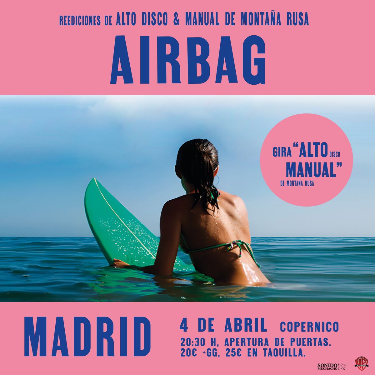 Airbag Alto Manual, Madrid.