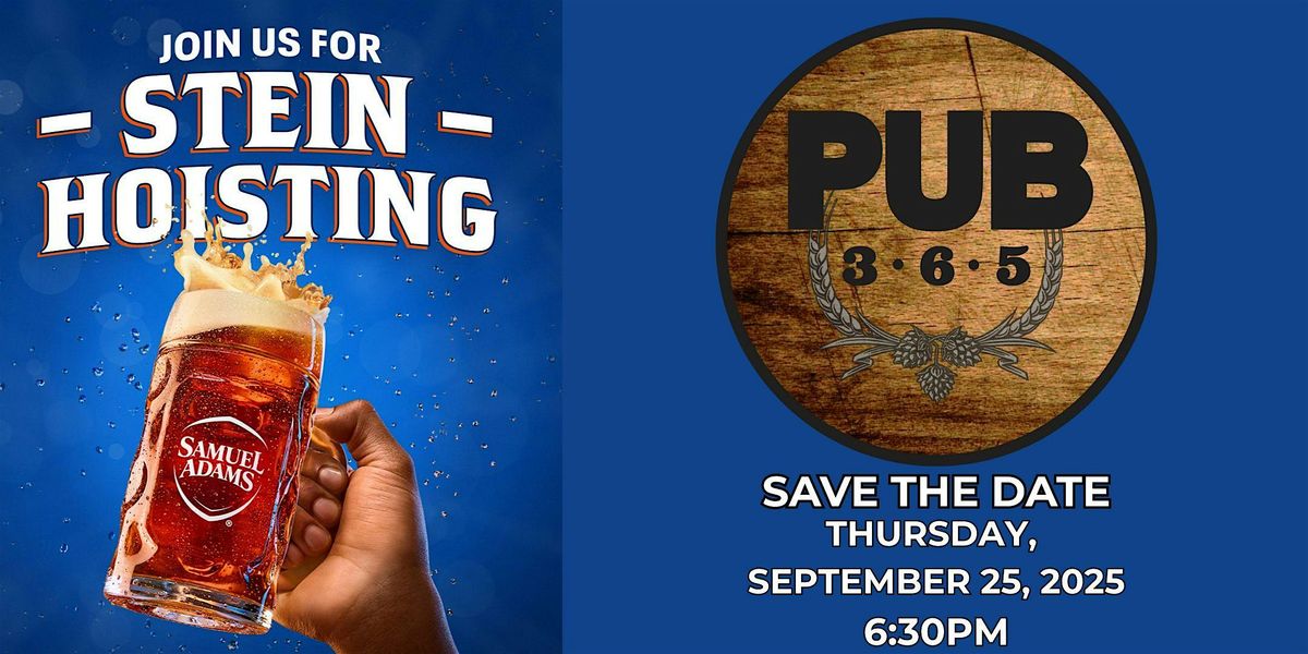 Oktoberfest Series: Samuel Adams Stein Hoisting Competition (Free)