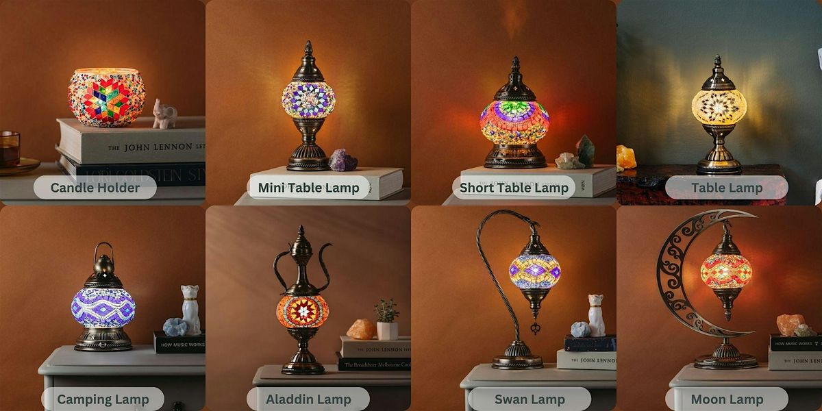 MOSAIC CLASSES IN VAUGHAN: TURKISH MOSAIC LAMP WORKSHOP
