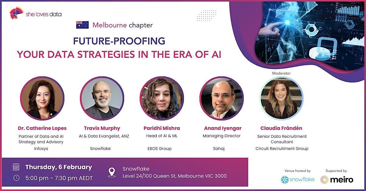 Melbourne:Future-Proofing Your Data Strategies in the Era of AI_Meet Up_MEL