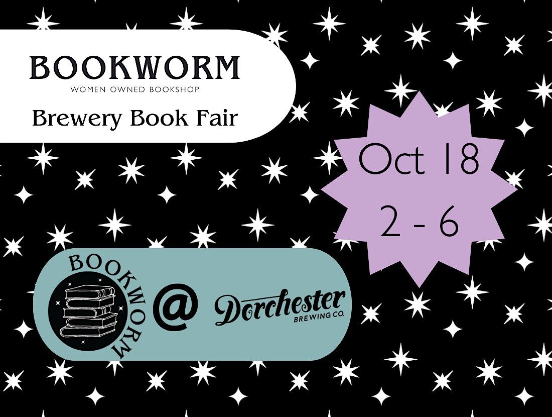 Bookworm's Brewery Book Fair at Dorchester Brewing Co