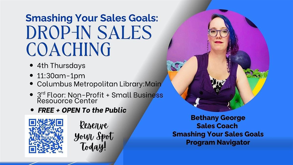 Drop-In Sales Coaching:  Columbus