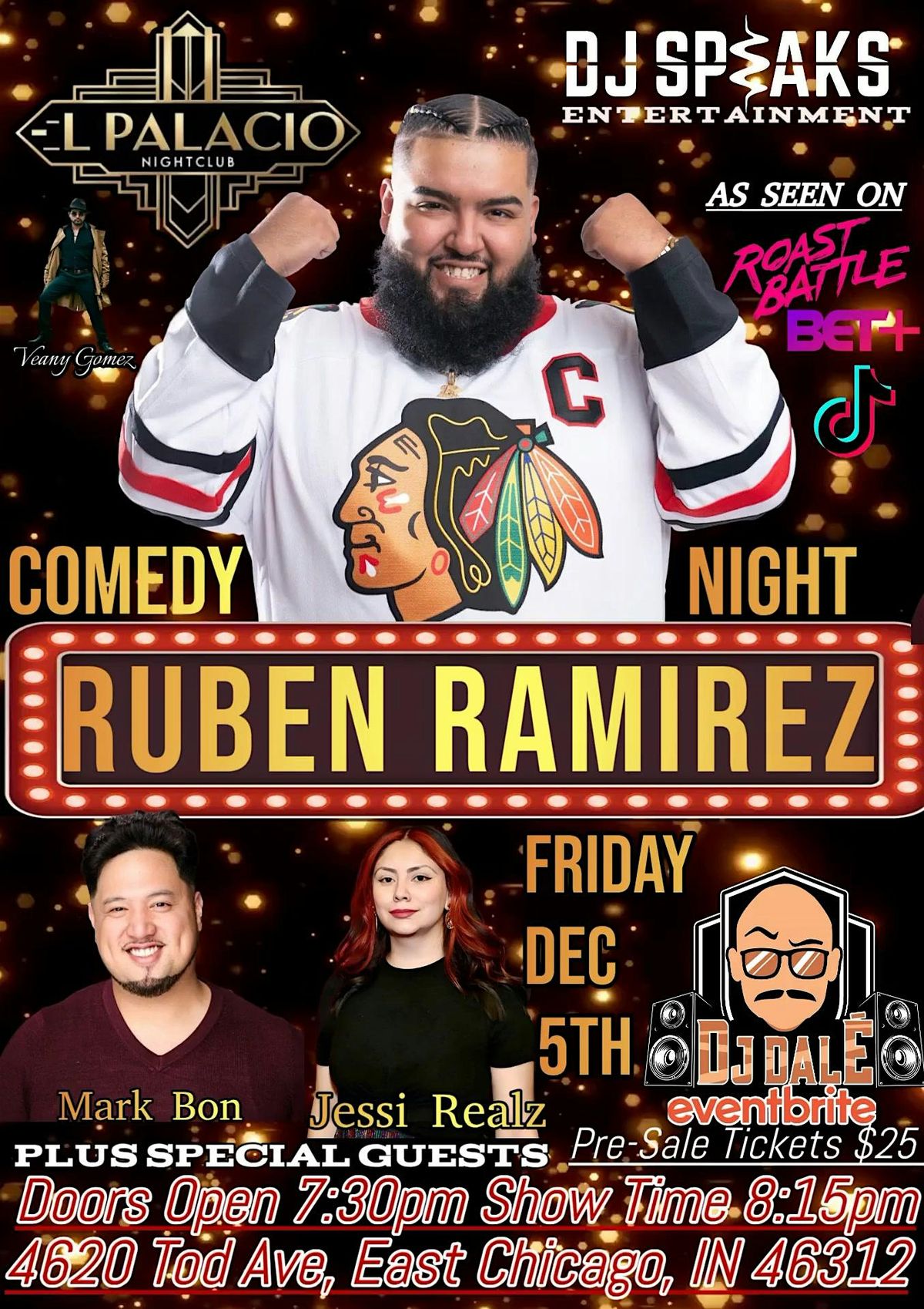RUBEN RAMIREZ  ( AS SEEN ON ROAST BATTLE,BET+ , TikTok  & YouTube)