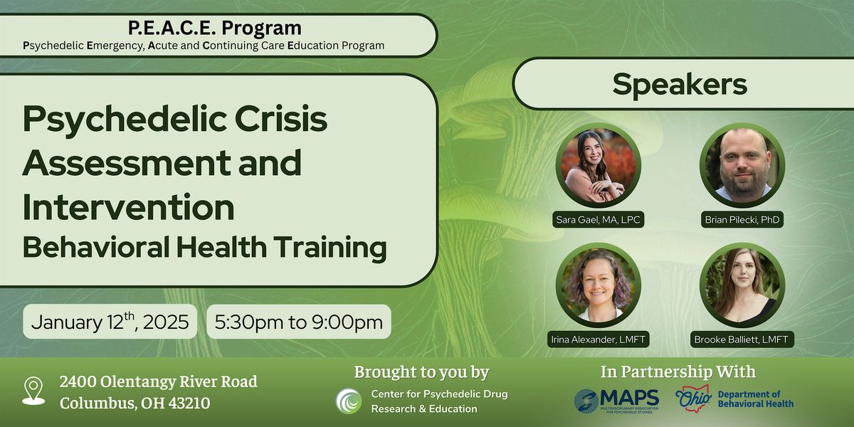 P.E.A.C.E. Program | Behavioral Health Training