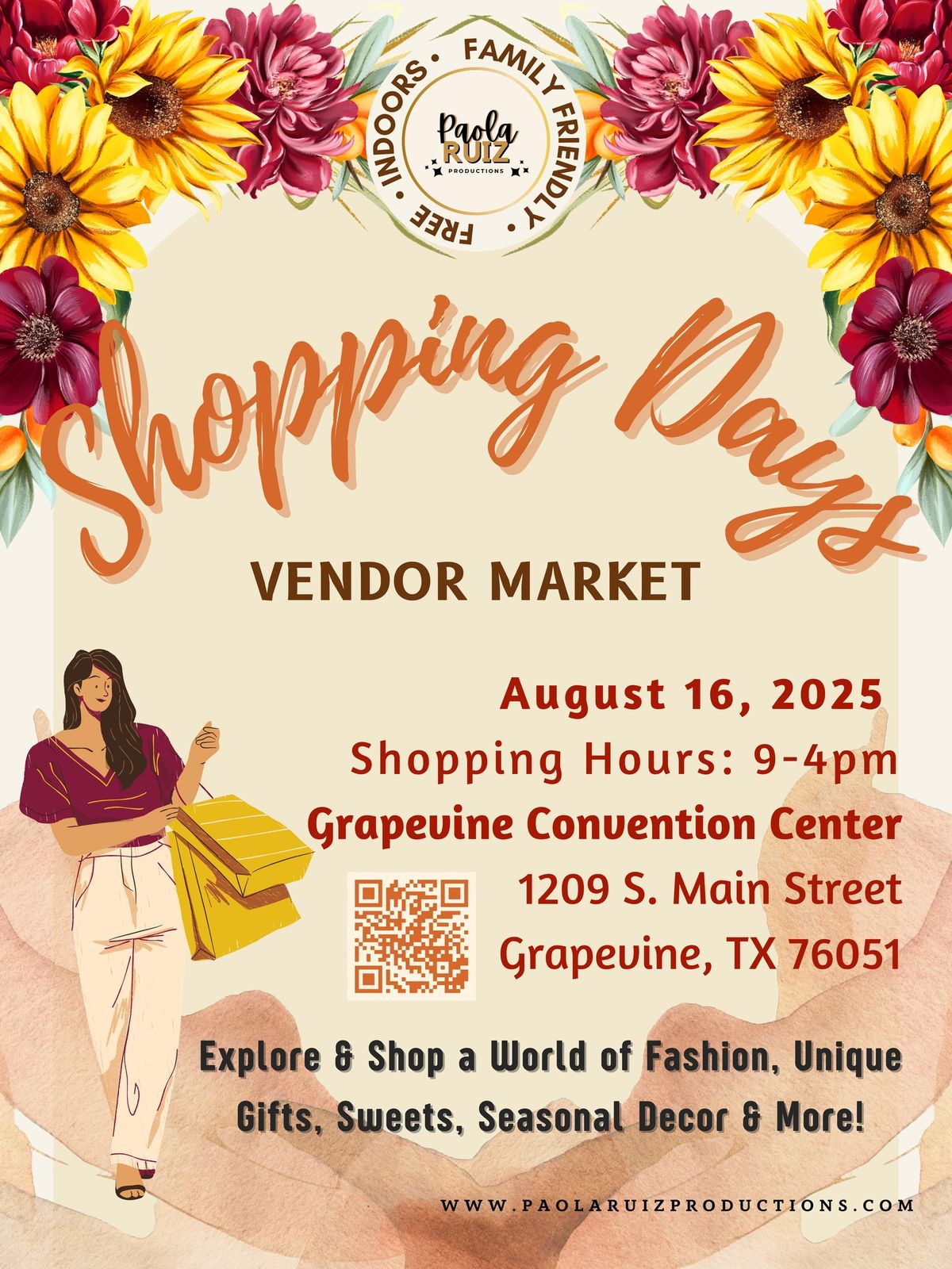 Shopping Days Vendor Market - Fall Edition 