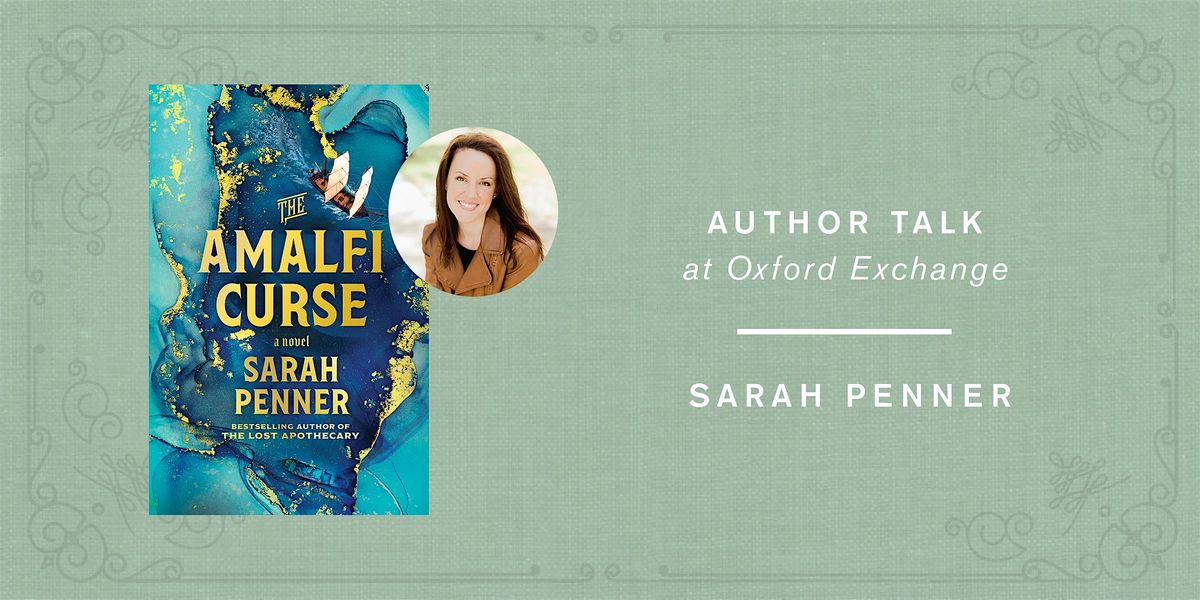 Sarah Penner| THE AMALFI CURSE | Live at OE with Sarah Penner