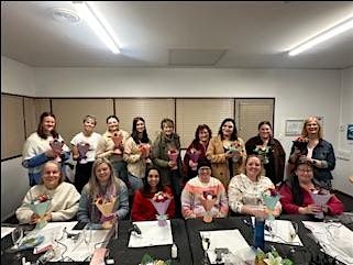 Sip, Snip & Blooms-Introduction To Paper Flowers Workshop