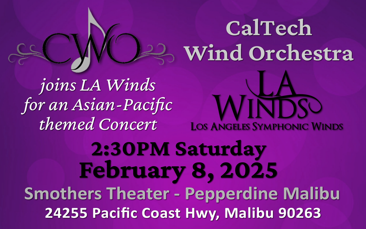 LA Winds at Bank Of America Performing Arts Center - Fred Kavli Theatre