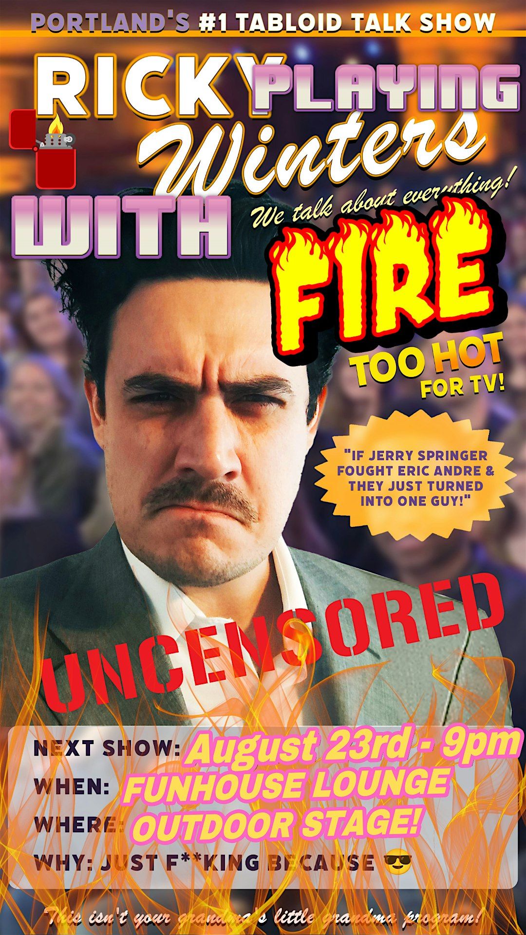 RICKY WINTERS: PLAYING WITH FIRE