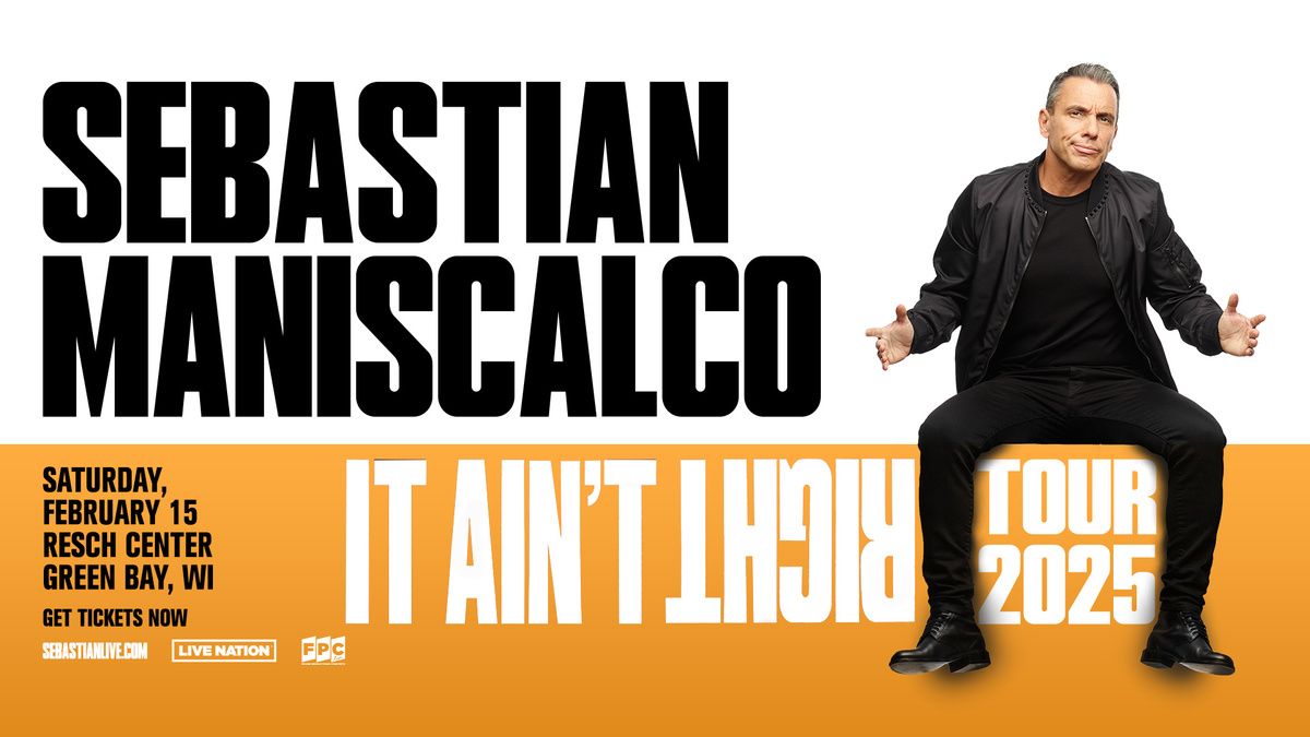 Sebastian Maniscalco - It Ain't Right Tour 2025