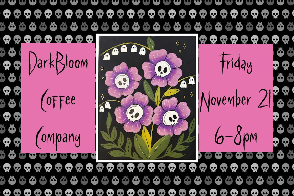 Paint Night at DarkBloom Coffee Company in Lebanon