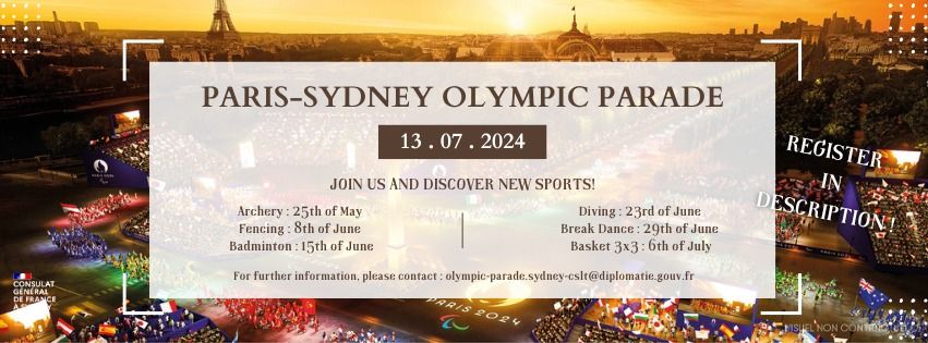 Paris-Sydney Olympic Parade