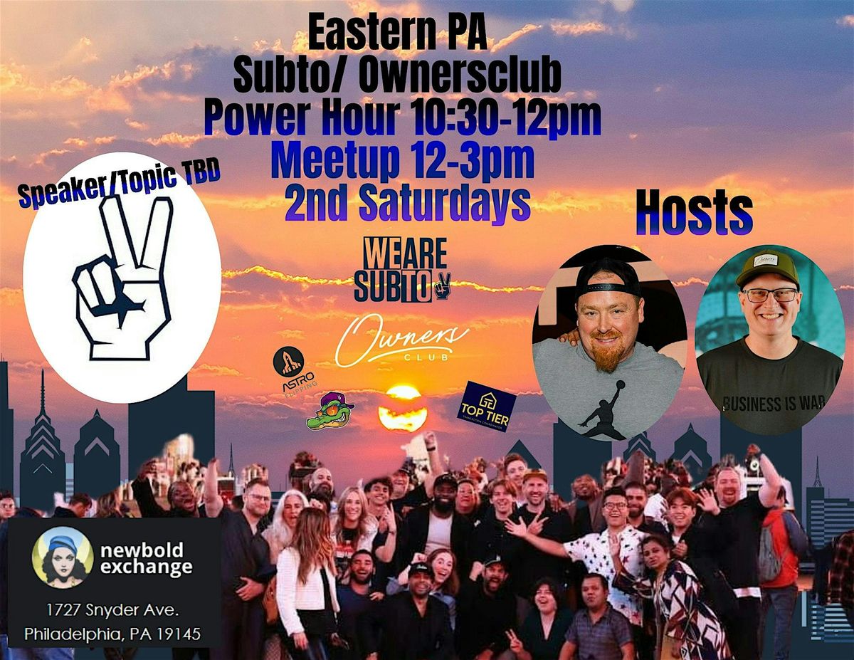 Eastern PA Subto\/OwnersClub Meetup - Philly