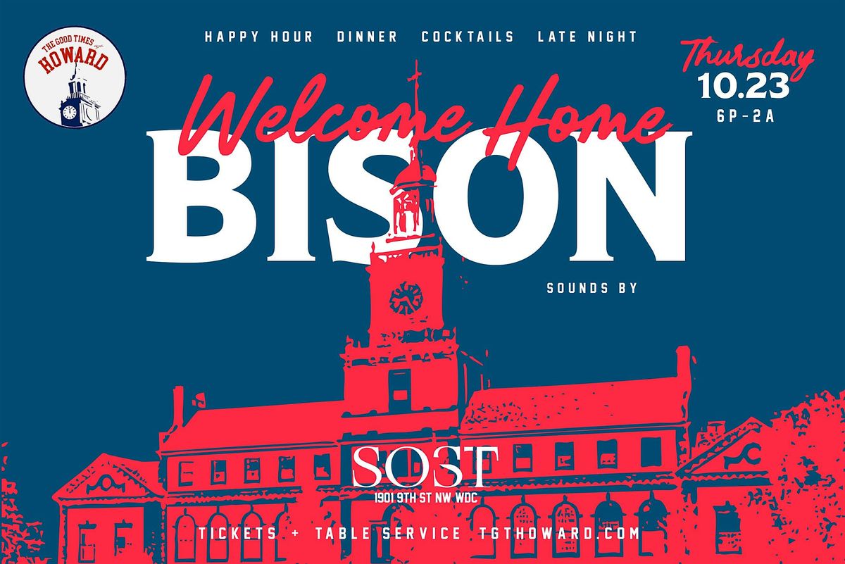 {HUHC 25}Welcome Home Bison: HU Homecoming Kickoff Social