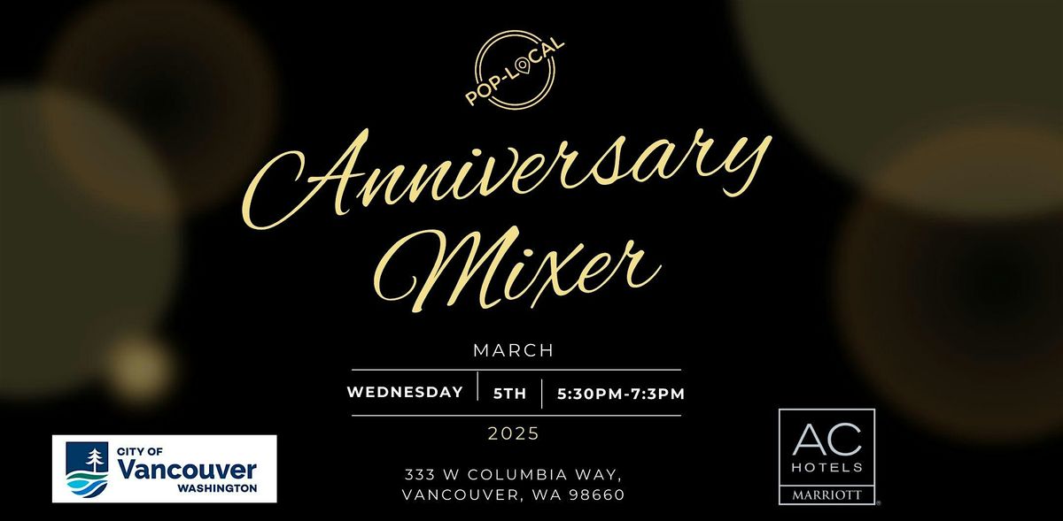 Pop-Local Anniversary Mixer