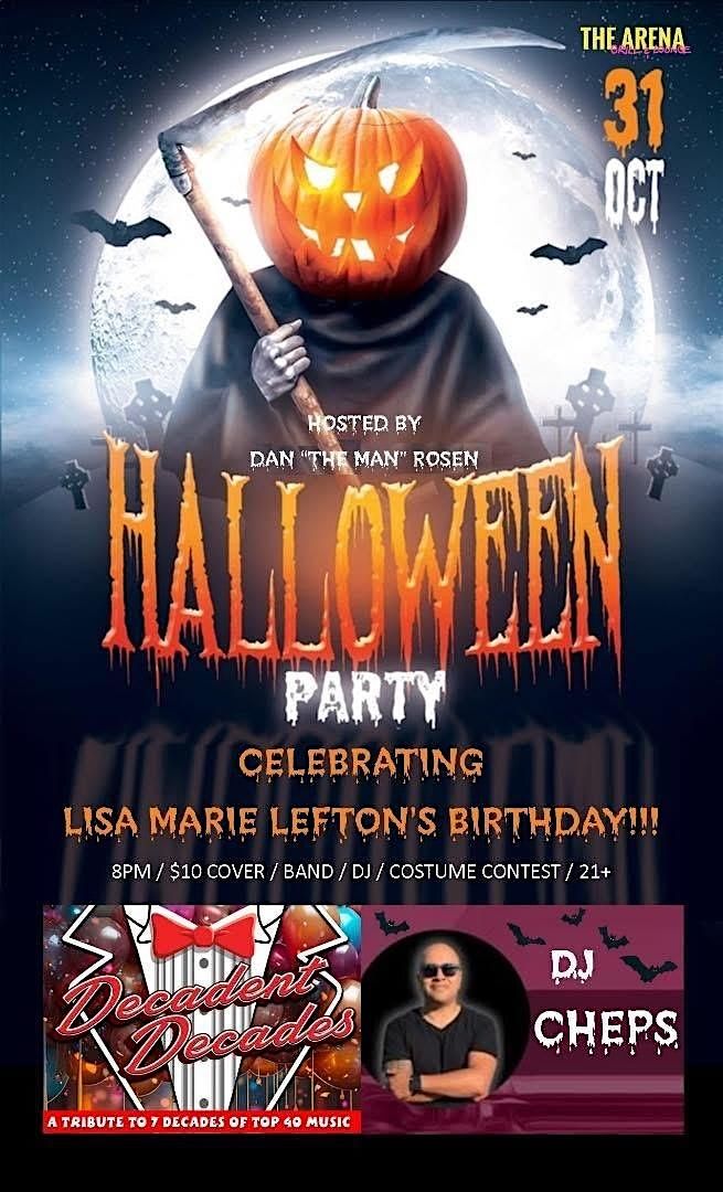 Dan "The Man" Rosen's Halloween Bash at The Arena!