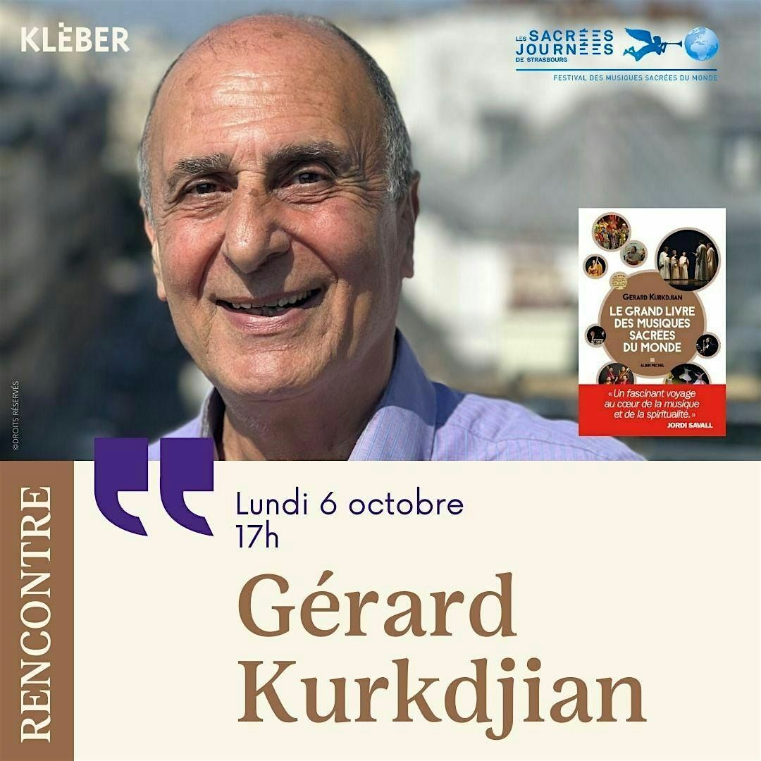 Rencontre avec G\u00e9rard Kurkdjian