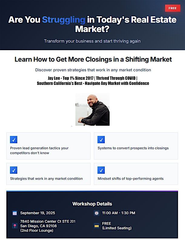 The Realtor\u2019s Survival Workshop