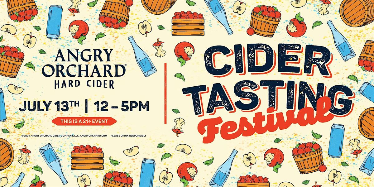 Save the Date - Angry Orchard Cider Tasting Festival