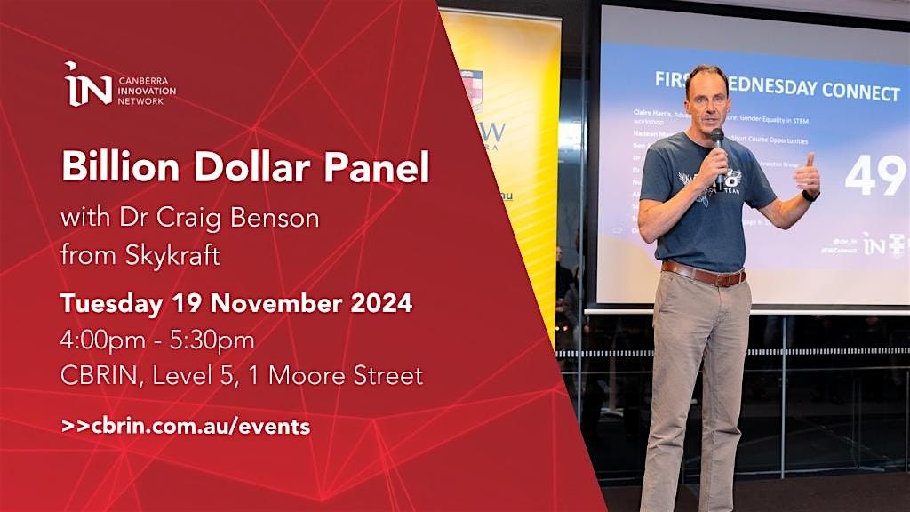 Billion Dollar Panel with Dr Craig Benson