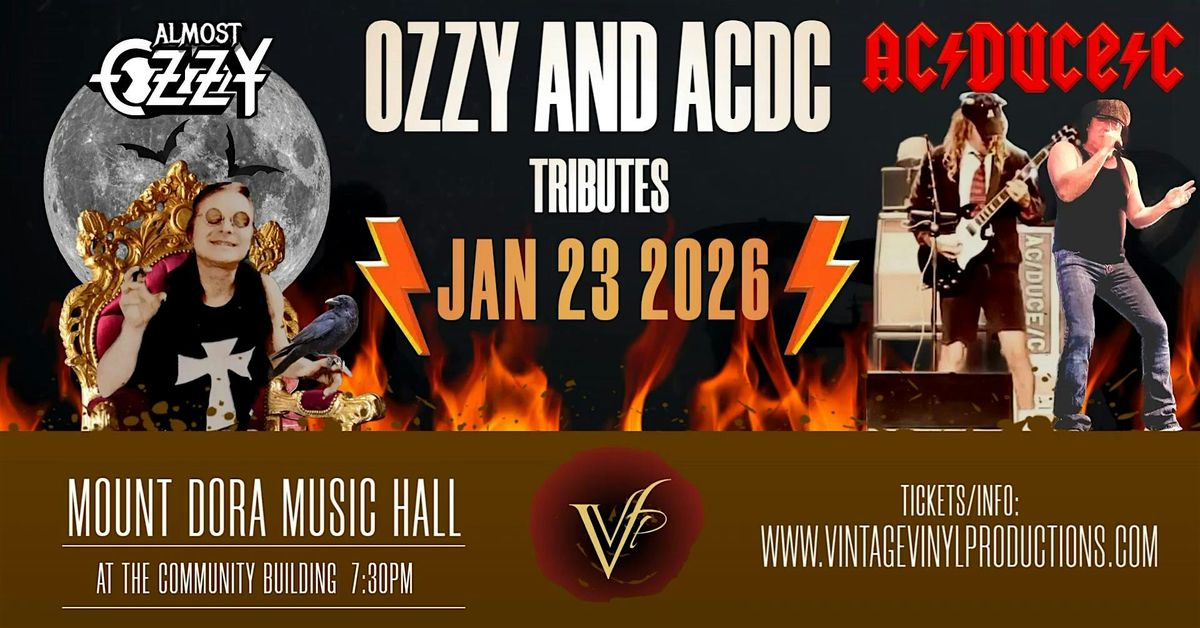 Almost Ozzy and AC\/DUCE\/C at Mount Dora Music Hall