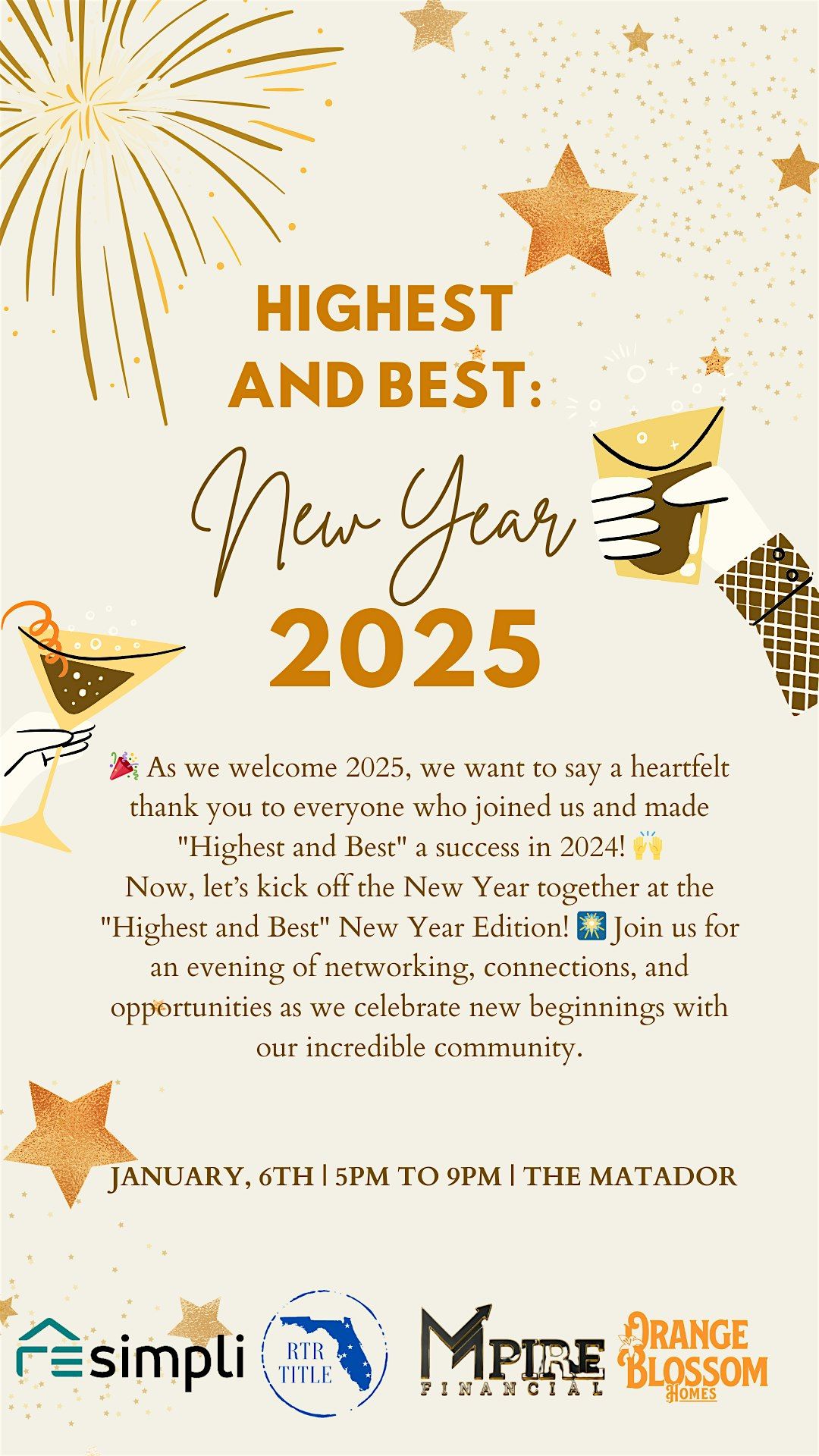 Highest and Best" New Year Edition: Start 2025 with Connections!