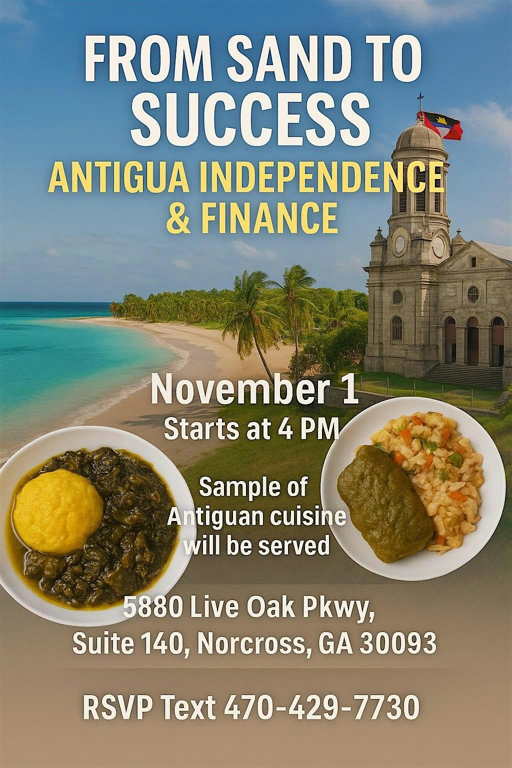 From Sand To Success: Antigua Independence & Finance
