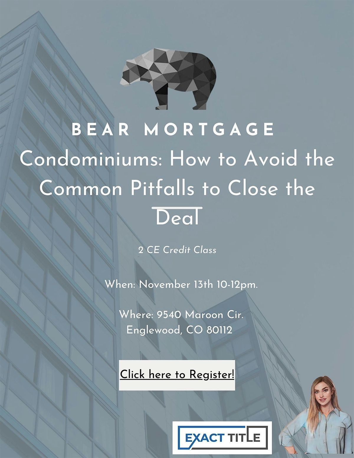 Condominiums: How to Avoid the Common Pitfalls to Close the Deal