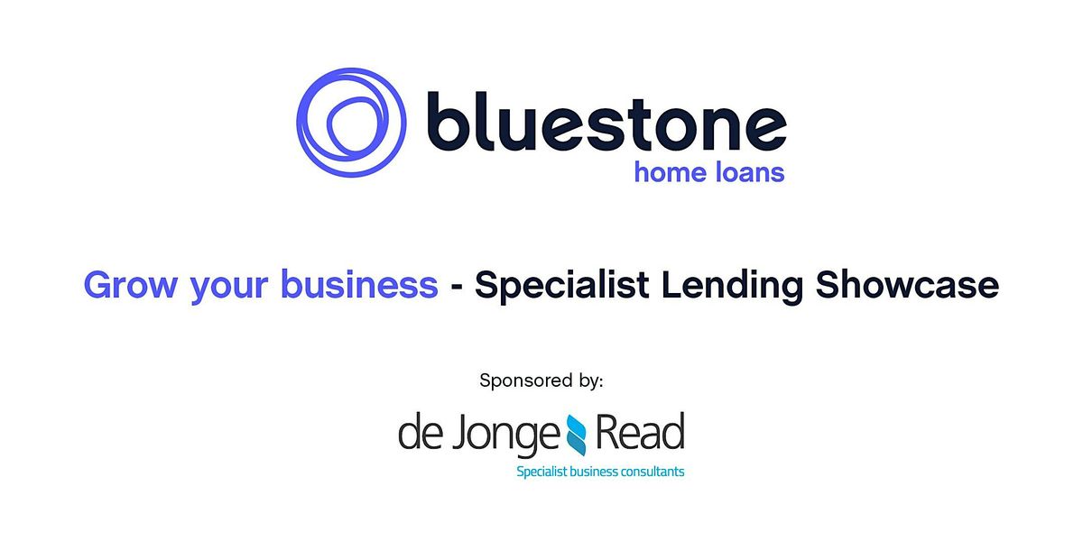 Grow your business - Specialist Lending Showcase