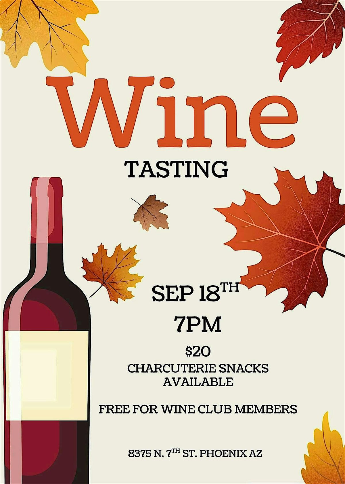 Fall Wine Tasting at Butler's Easy