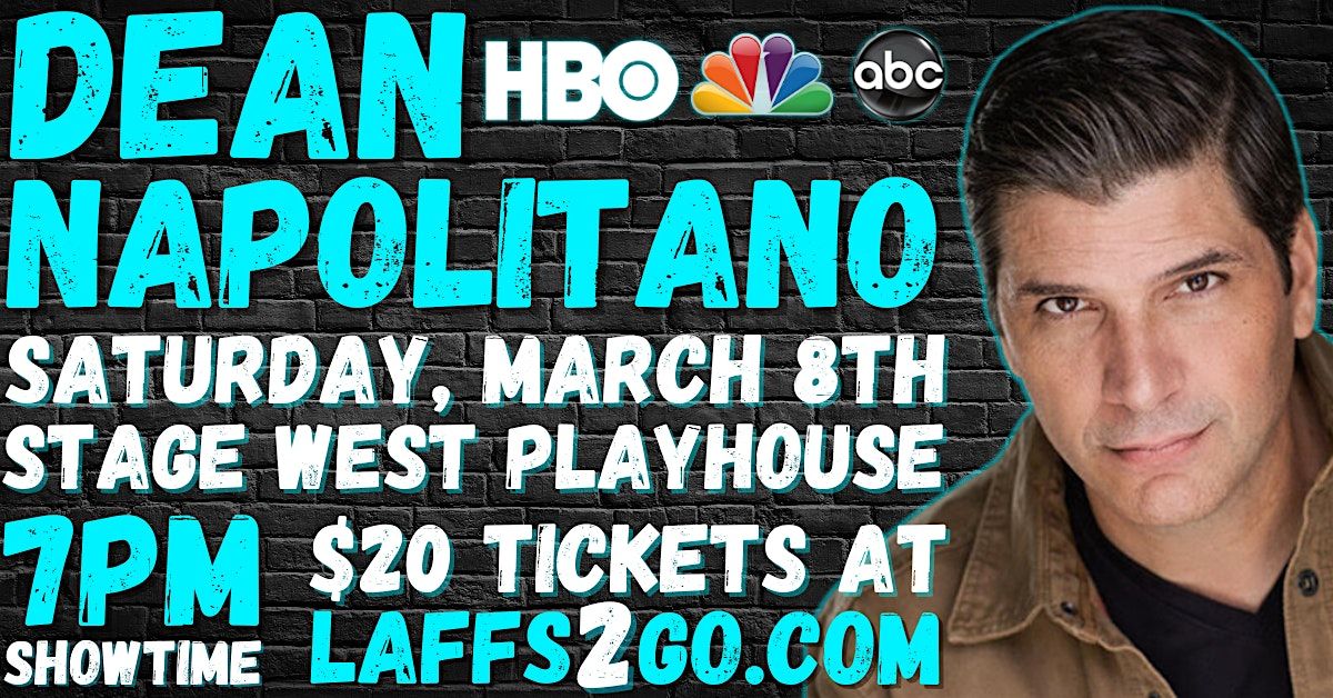 SPRING HILL COMEDY NIGHT: Dean Napolitano from HBO, NBC, ABC & CBS!