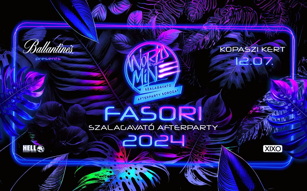 FASORI \u2718 WORLD IS MINE Szalagavat\u00f3 Afterparty | 2024\/12\/07 \u00bb @KOPASZI KERT