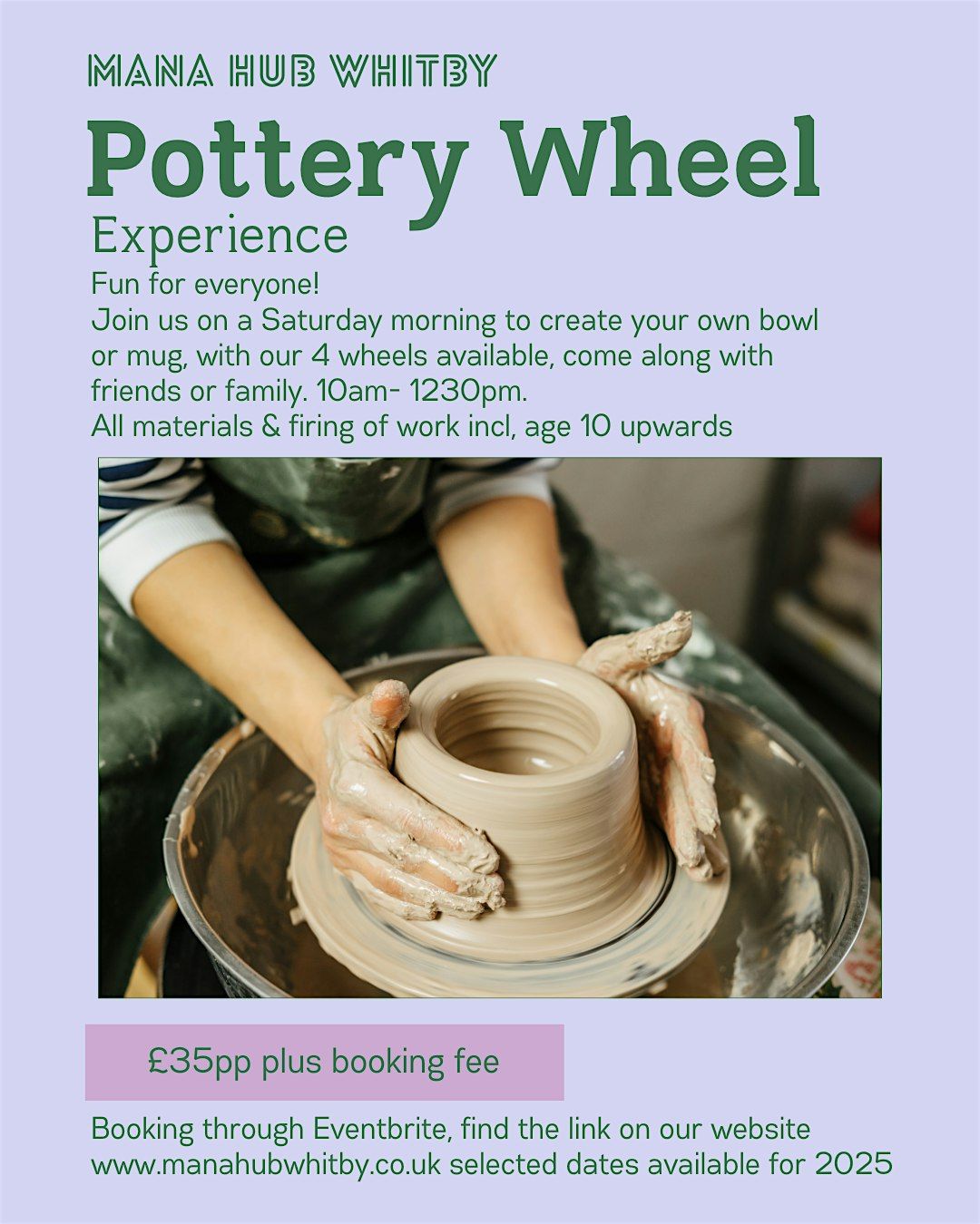 Pottery Wheel Experience