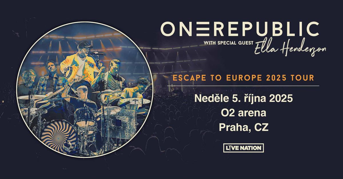 OneRepublic - Escape to Europe 2025 | Praha