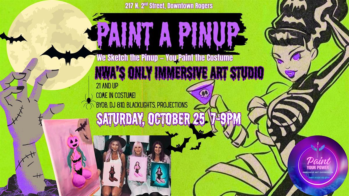 Paint a Pinup - Costume Party  (1 for $35 | 2 for $60)