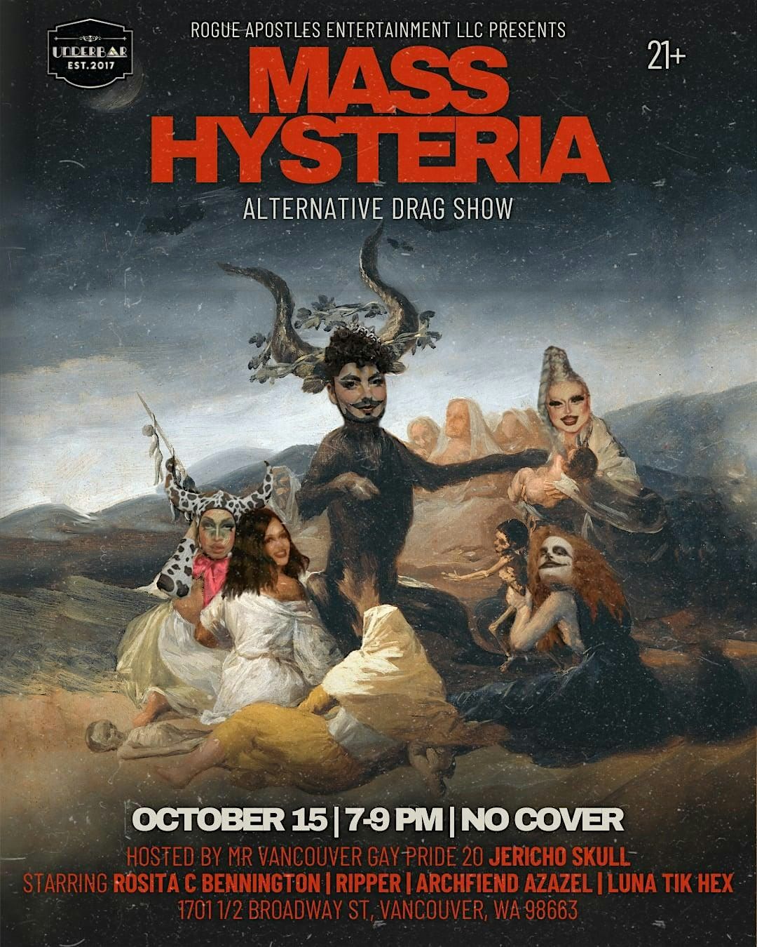 Mass Hysteria Alternative Drag Show at UnderBar
