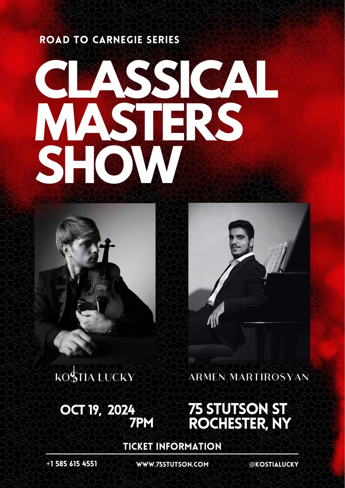 Classical Masters Show - Road to Carnegie Series.