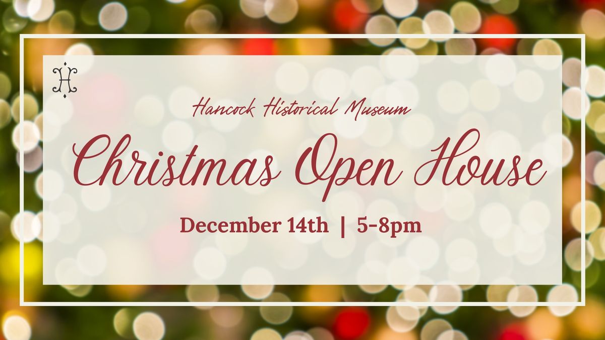 Christmas Open House