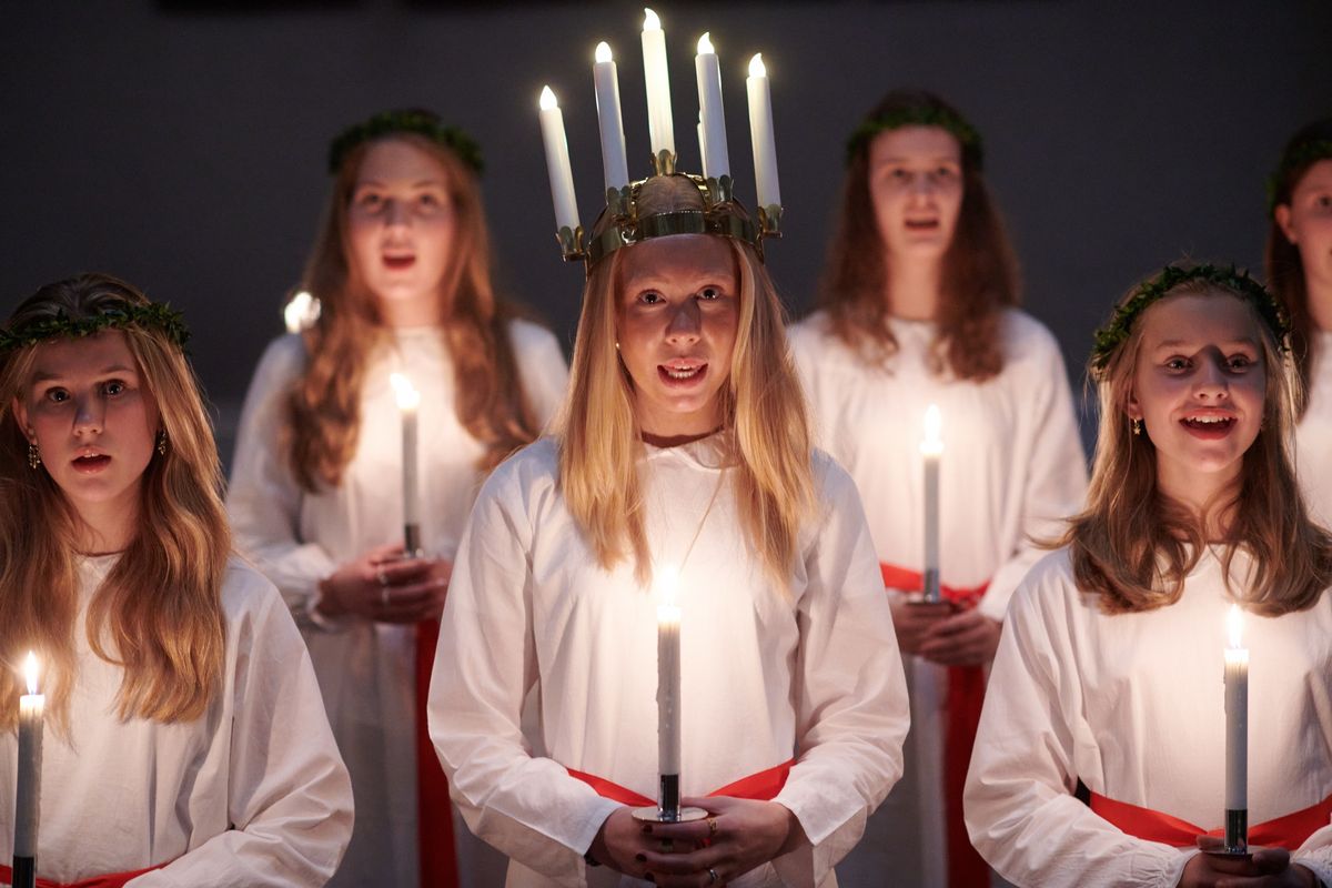 Lucia og Julekonsert i Ris kirke