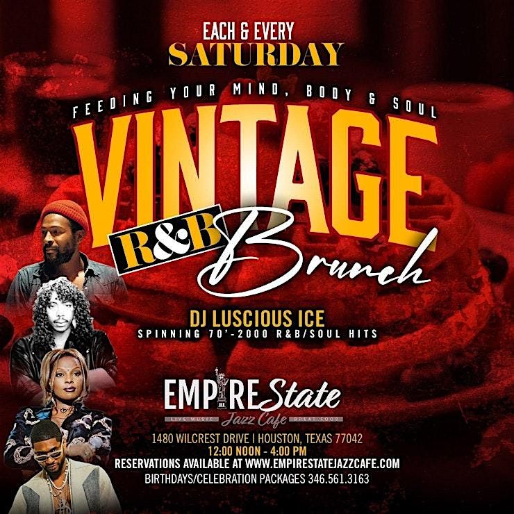 11\/30 - Vintage R&B Brunch with DJ Luscious Ice