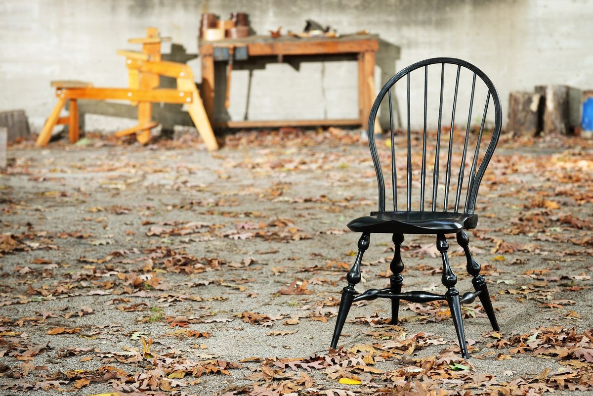 Balloon Back or Fan Back Windsor Side Chair