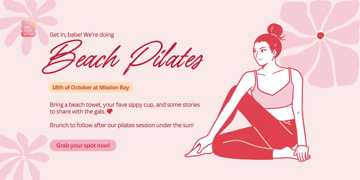 Beach Pilates with AXG