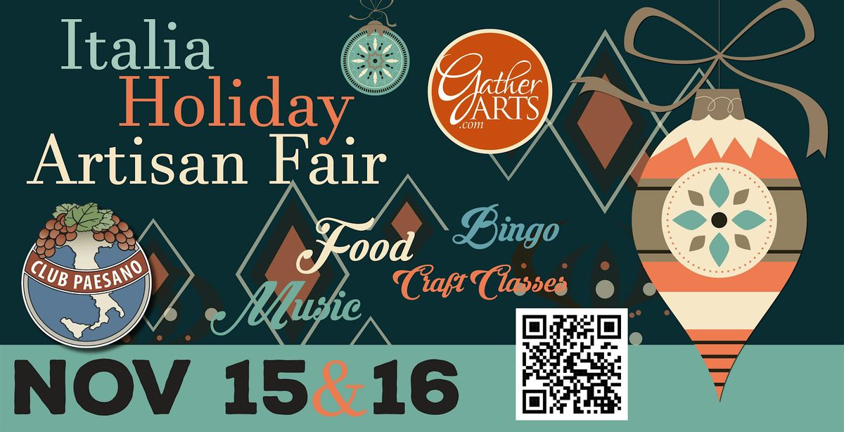 2nd Annual  Italia Holiday Artisan Fair