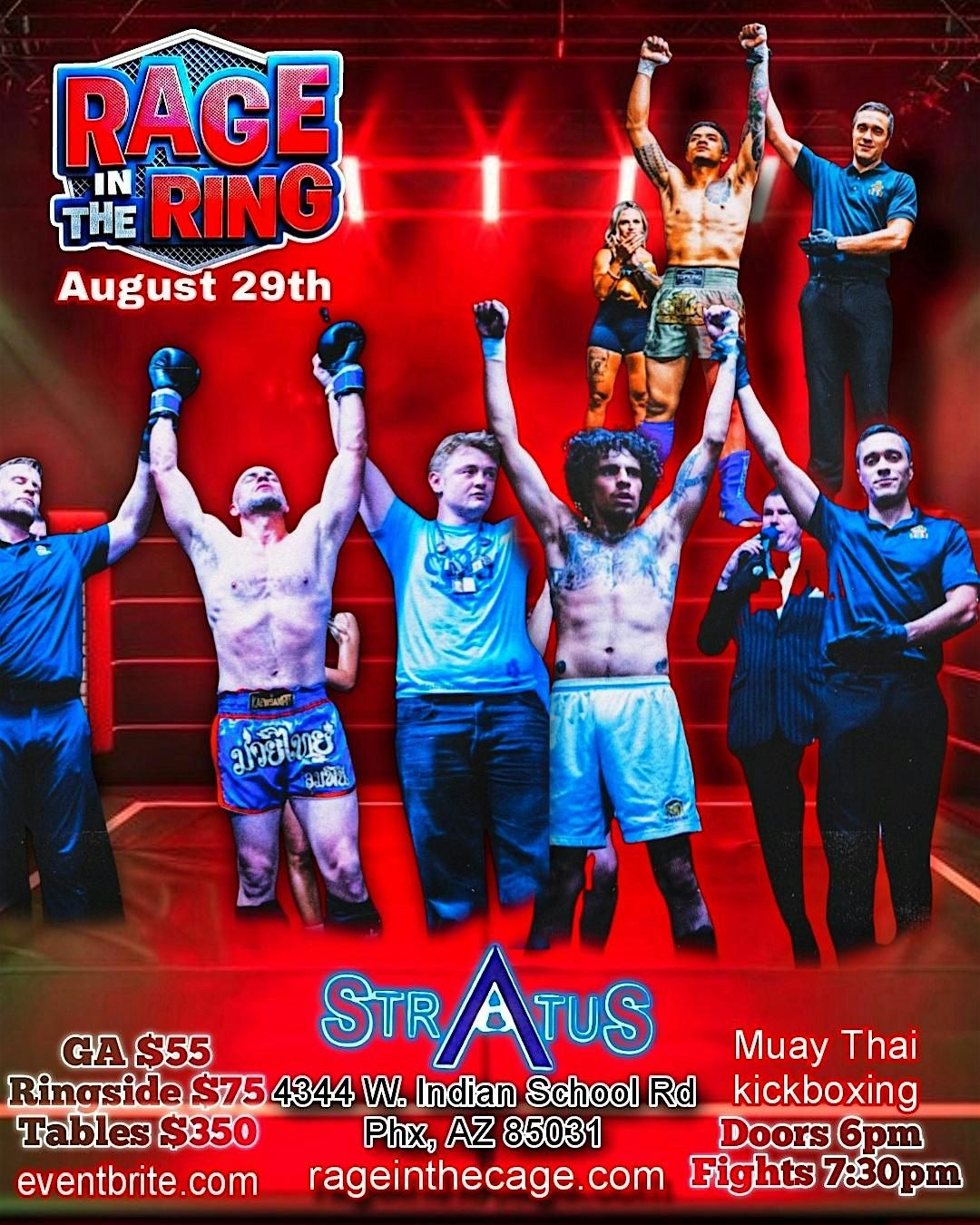 Rage in The Ring Muay Thai & Kickboxing