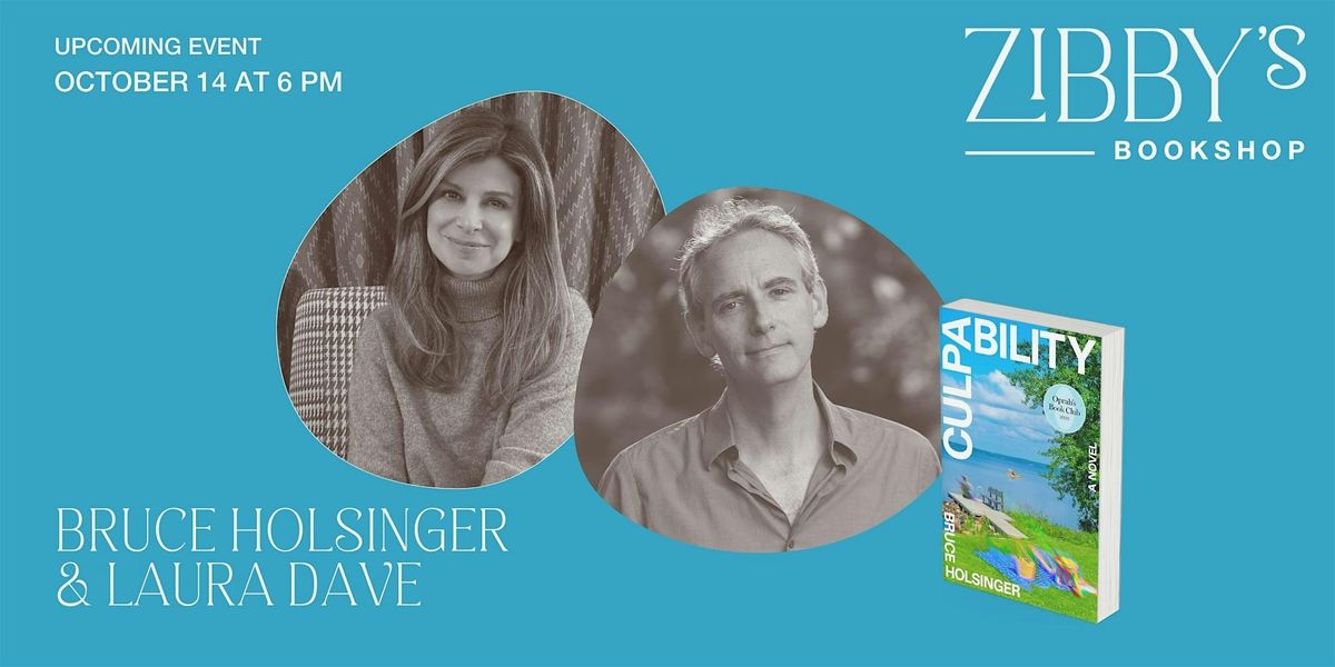 Author Event! Bruce Holsinger & Laura Dave