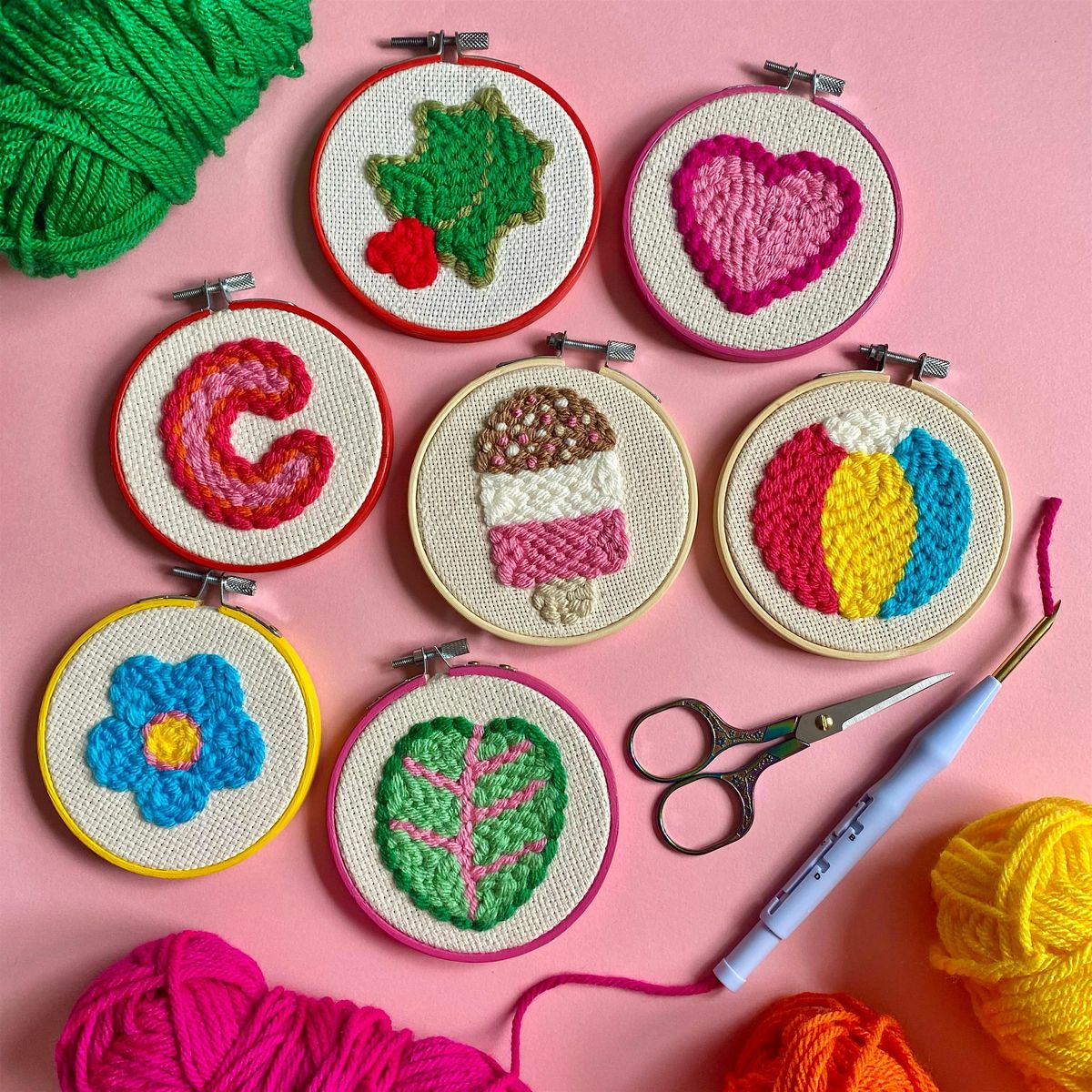 Beginner\u2019s Punch Needle