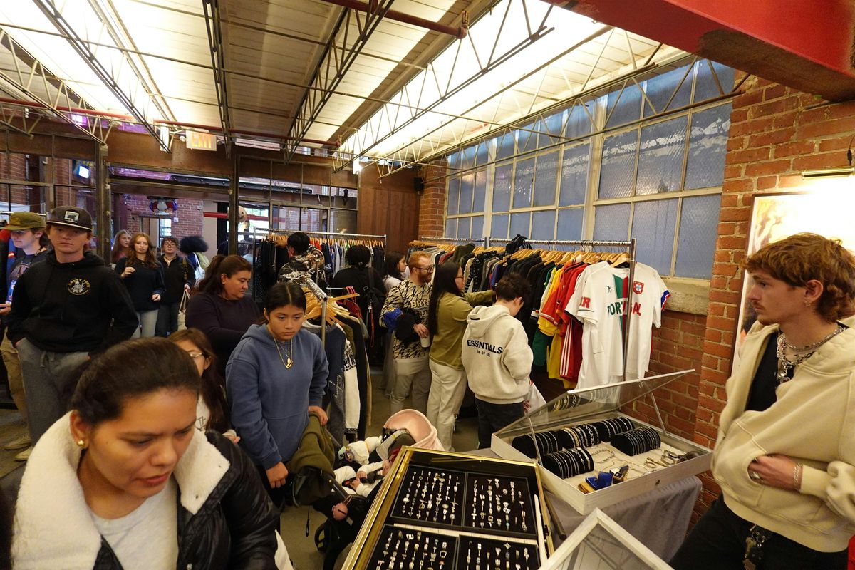 Fleanearme X Dorchester Brewing Co. Thrift Market November 2nd