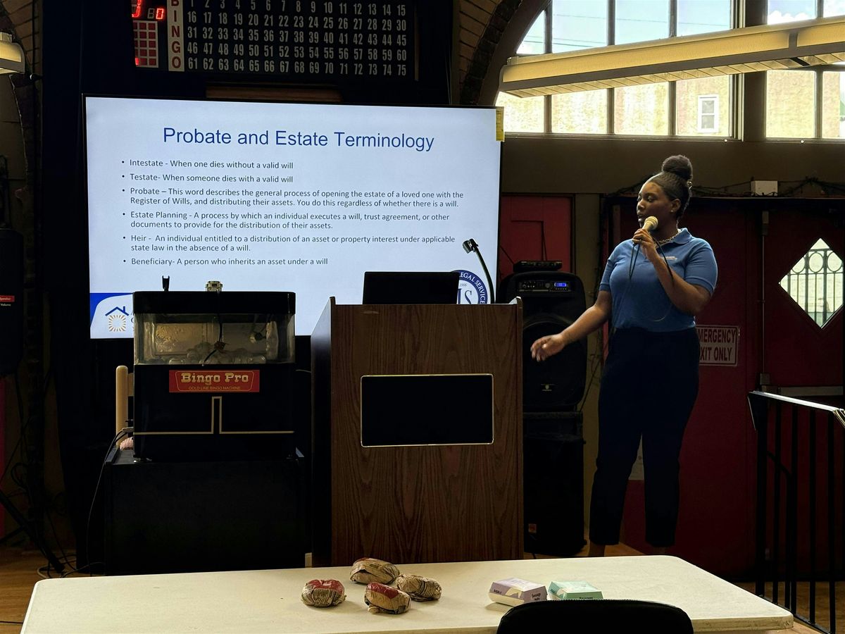 Will Workshop with Episcopal Community Services