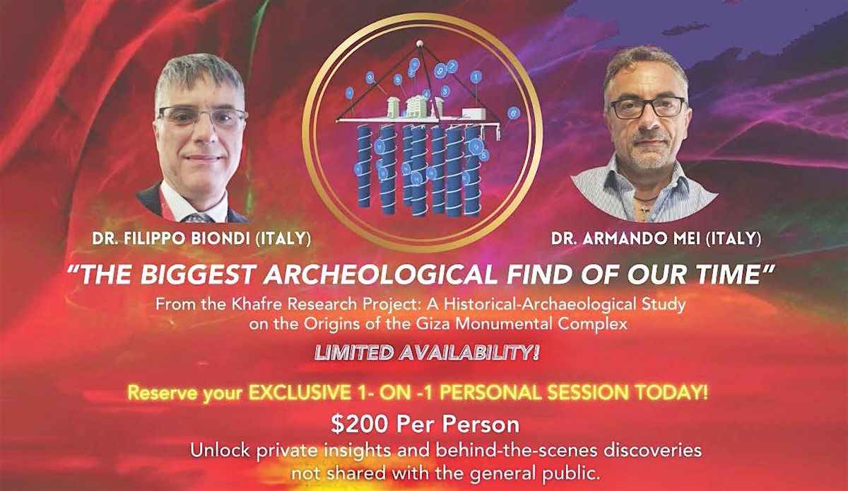1-on-1 with Drs. Biondi and Mei of the Khafre Project